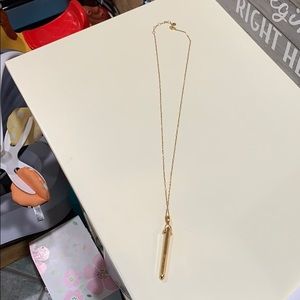 stella and dot gold necklace